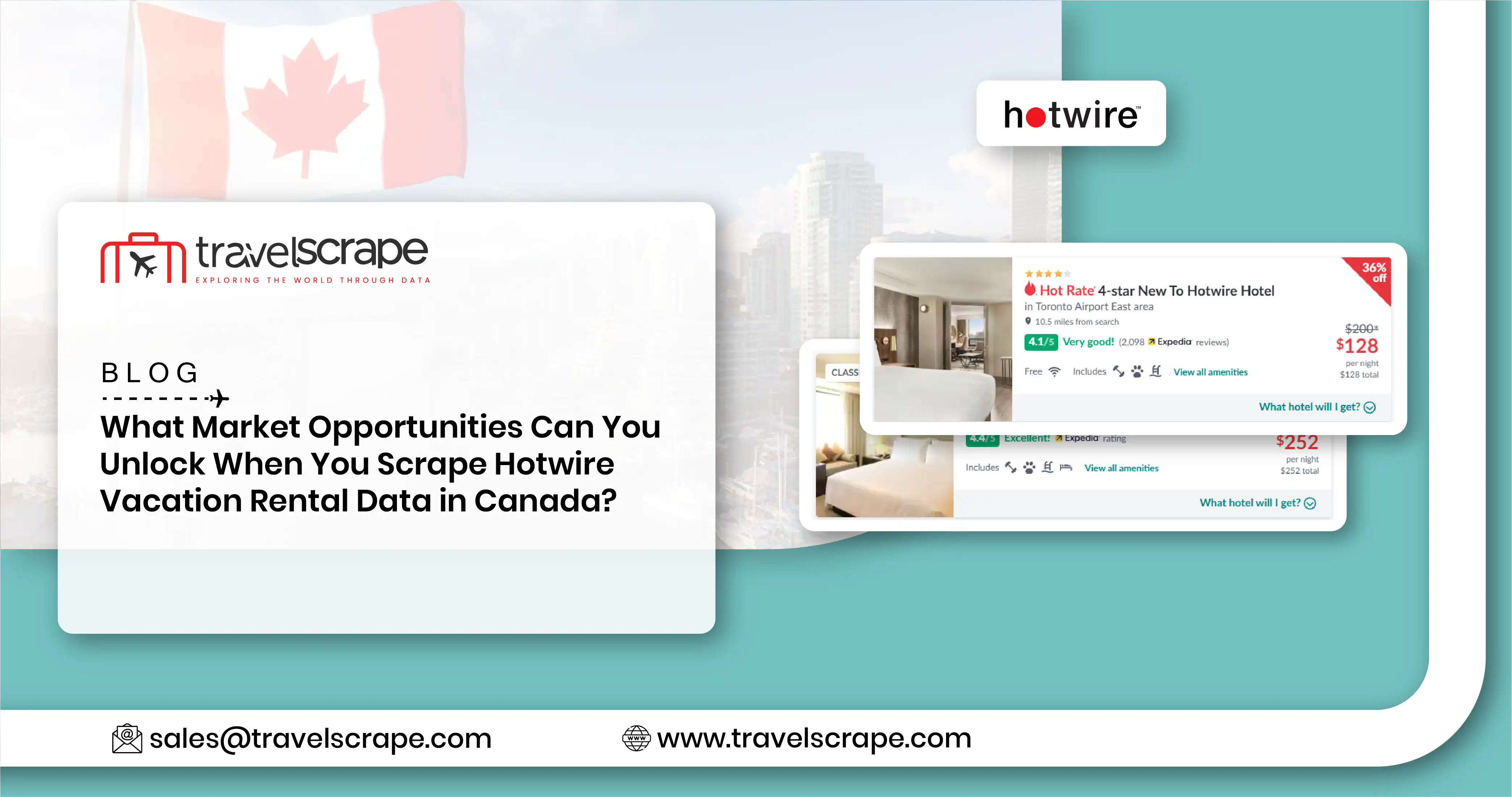 What Market Opportunities Can You Unlock When You Scrape Hotwire Vacation Rental Data in Canada